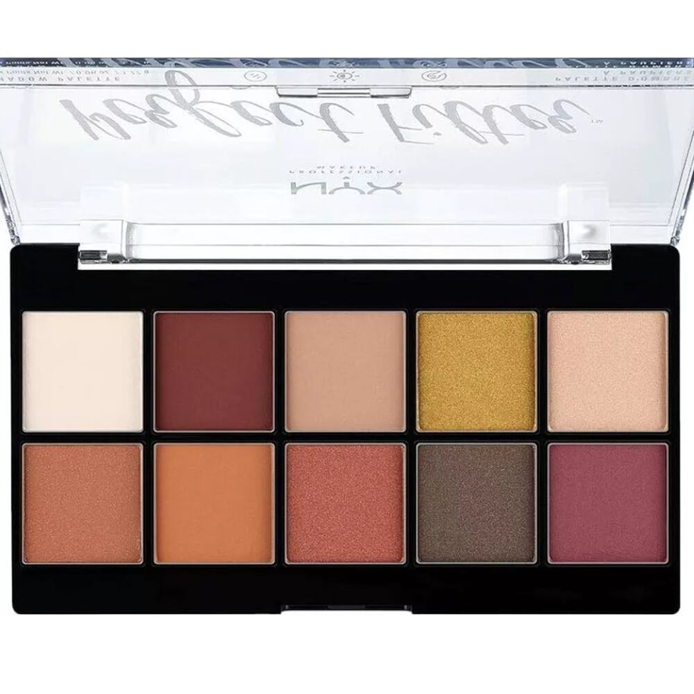 NYX PROFESSIONAL MAKEUP Perfect Filter Shadow Eyeshadow Palette "Rustic Antique"